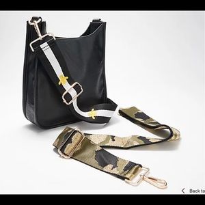 Ahdorned Medium Crossbody Black